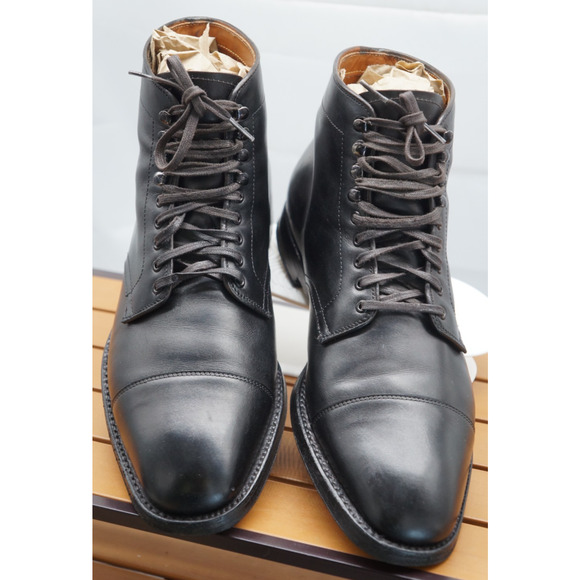 Alden Boots Straight Tip Boot 11 B/D Light Wear - Picture 1 of 16